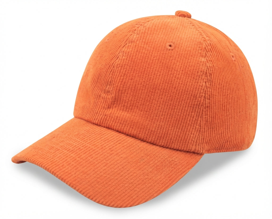 6 Panel Hybrid Corduroy Relaxed Golf Hat Dad Cap