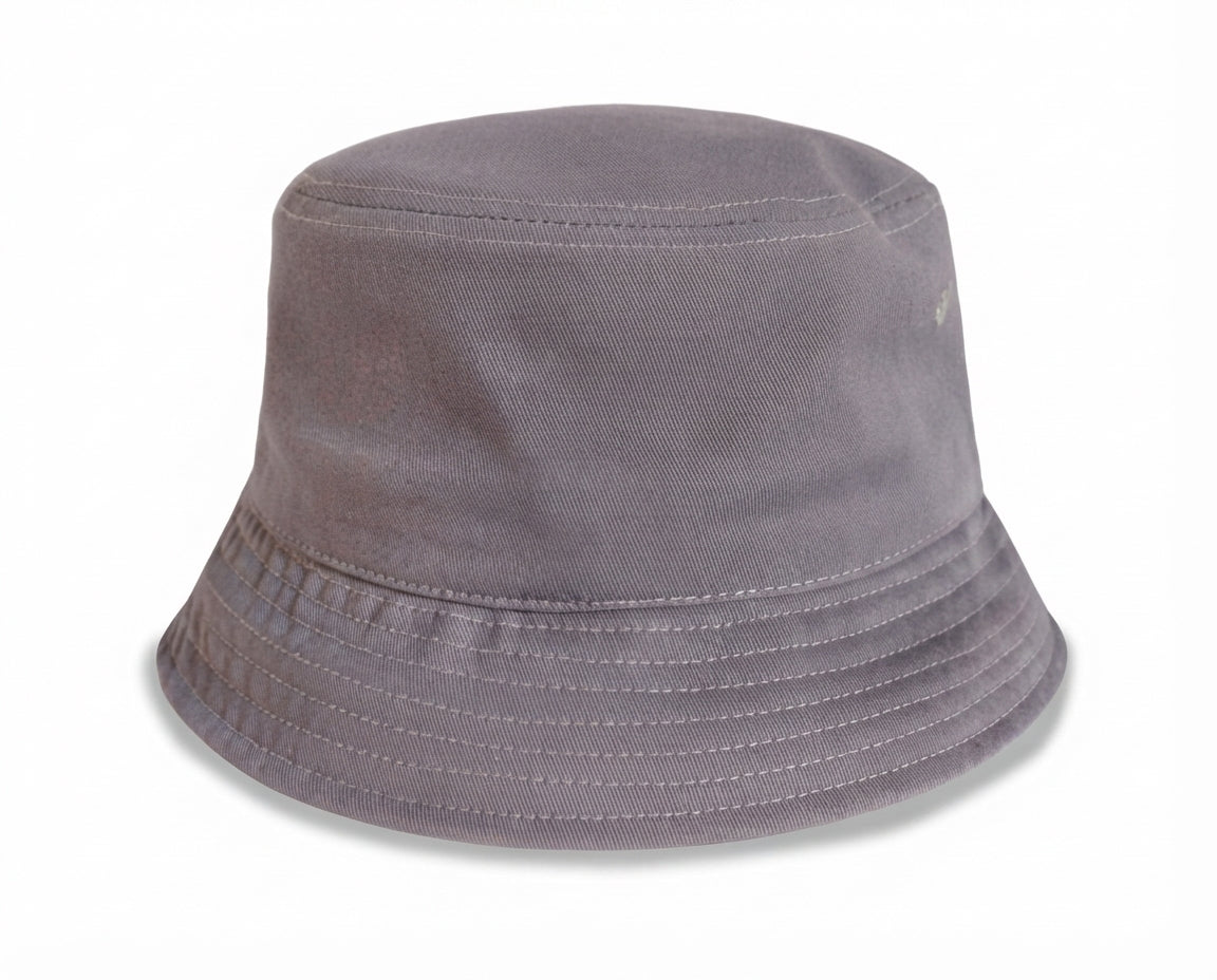 100% Premium Cotton Twill Bucket Hat