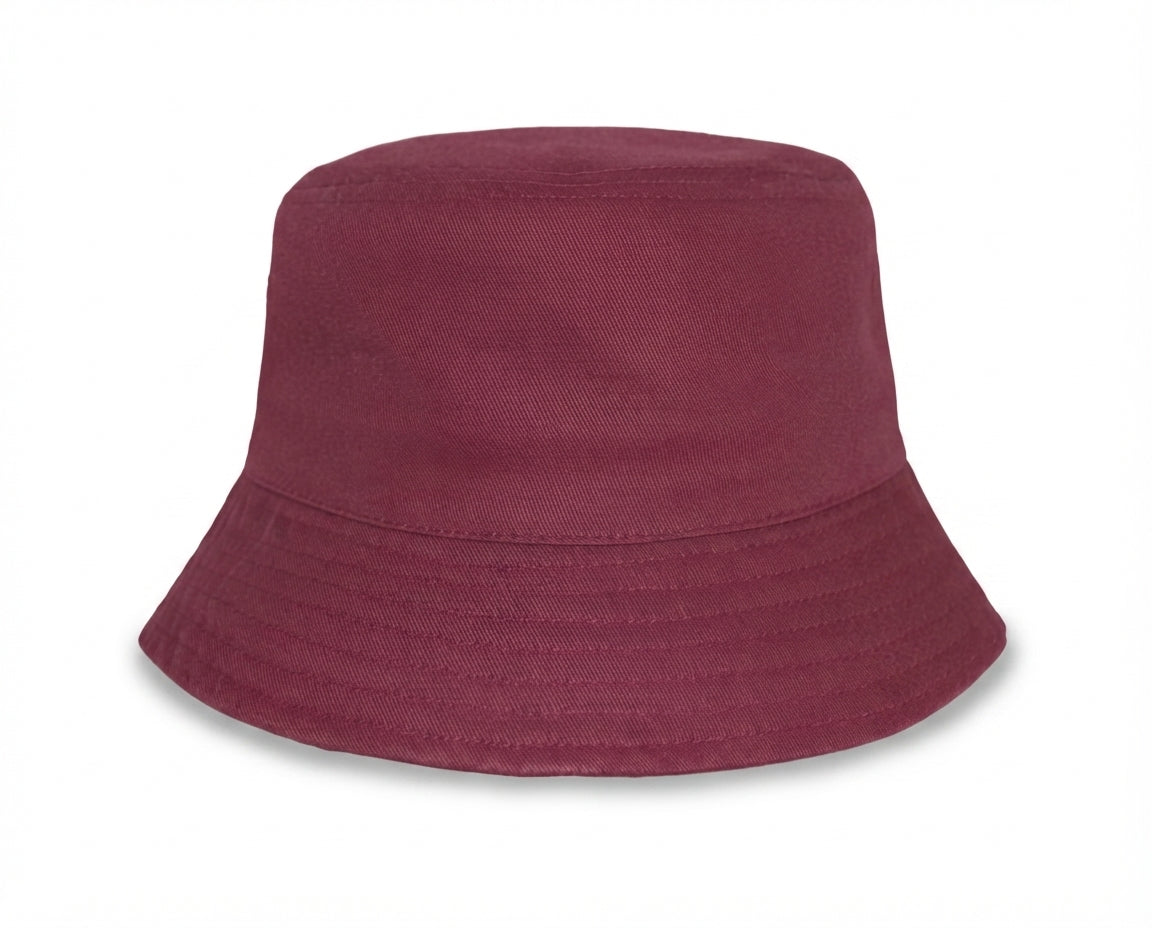 100% Premium Cotton Twill Bucket Hat