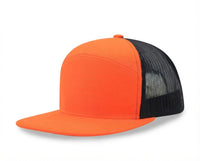 7 panel Hybrid trucker cap