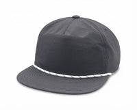 5 Panel Waterproof Nylon Grandpa Hat
