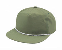 5 Panel Waterproof Nylon Grandpa Hat