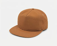 5 Panel Unstructed Corduroy Snapback Hat
