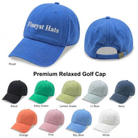 6 Panel Premium Relaxed Golf Cap