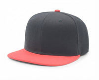 Baseball Team Cap 6 Panel Flat Bill Snapback