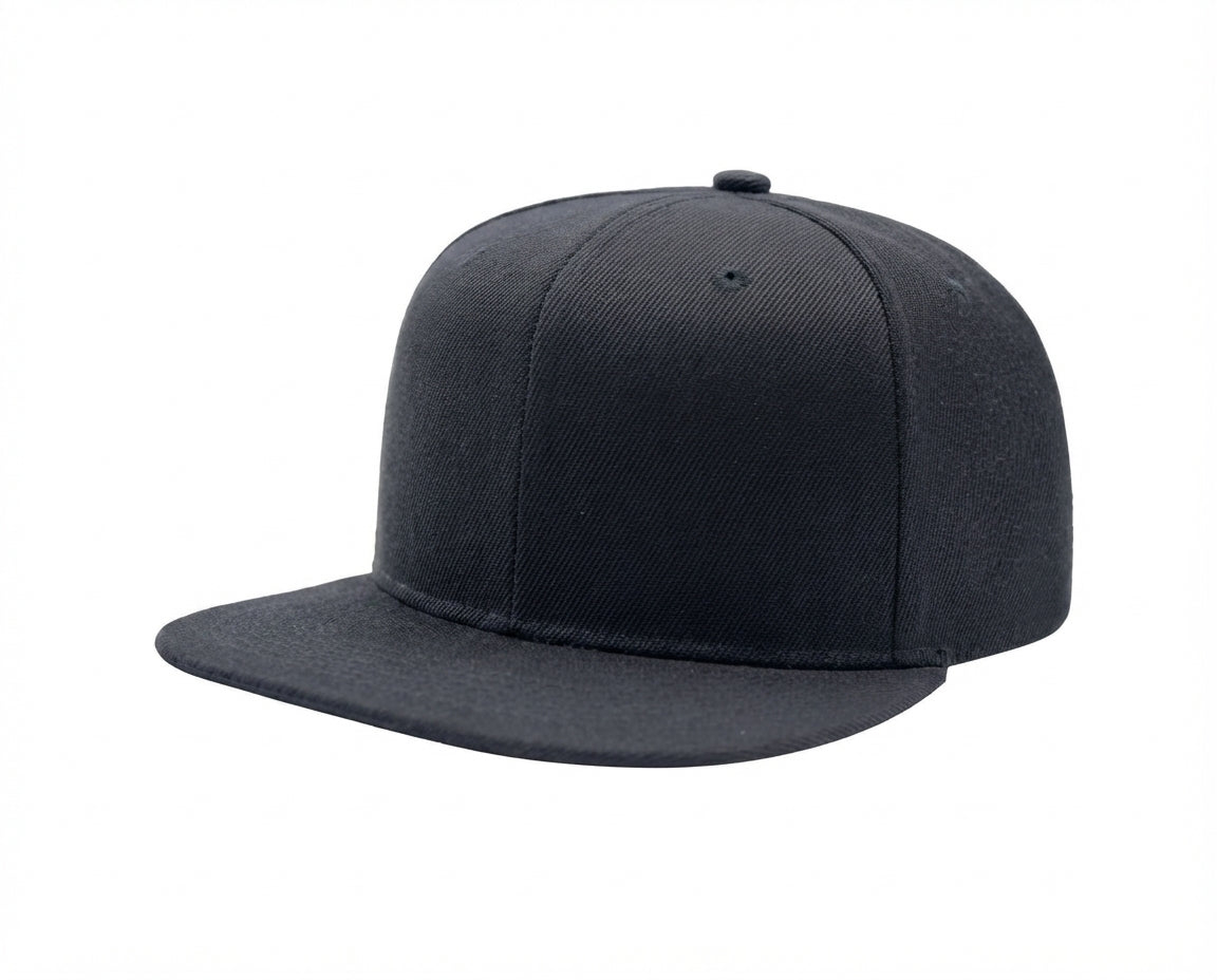 Baseball Team Cap 6 Panel Flat Bill Snapback