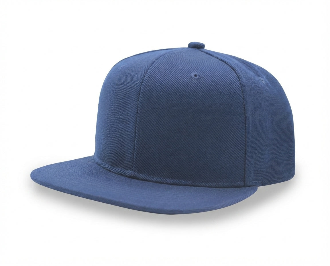 Baseball Team Cap 6 Panel Flat Bill Snapback