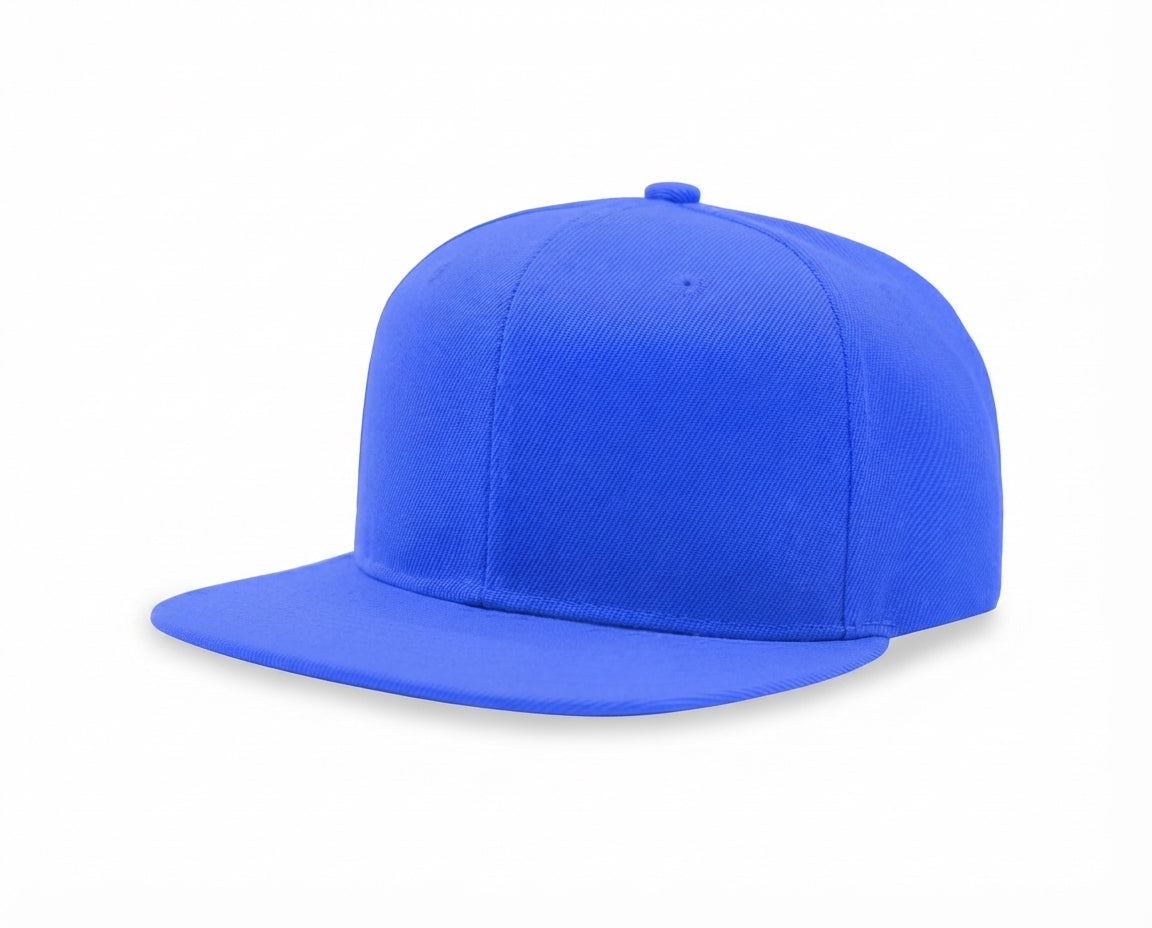 Baseball Team Cap 6 Panel Flat Bill Snapback