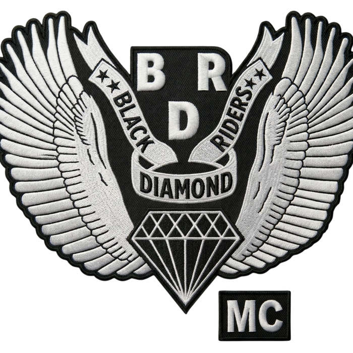 Black Diamond Riders MC Patches