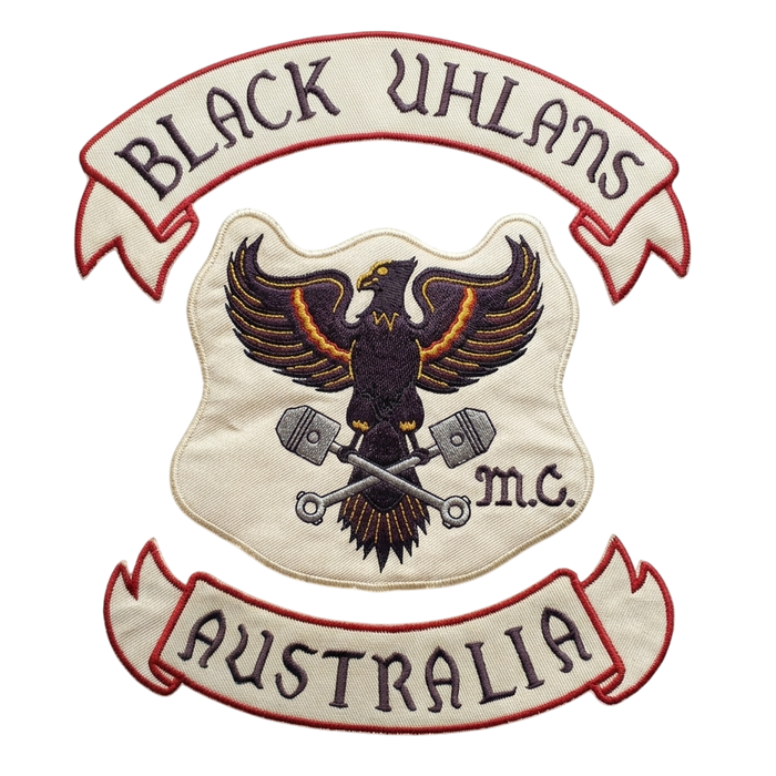 Black Uhlans MC Patches
