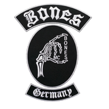 Bones Motorcycle Club Patches