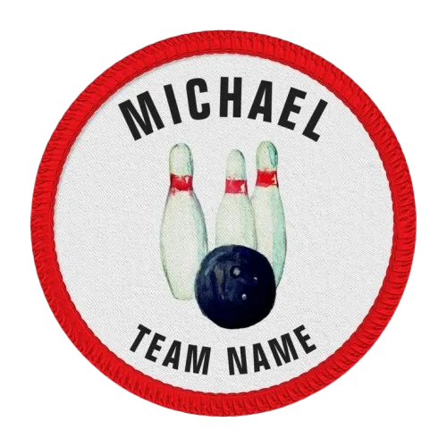 custom bowling patches - View 3