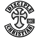 Christian Motorcycle Club Patches embroidered back patch set