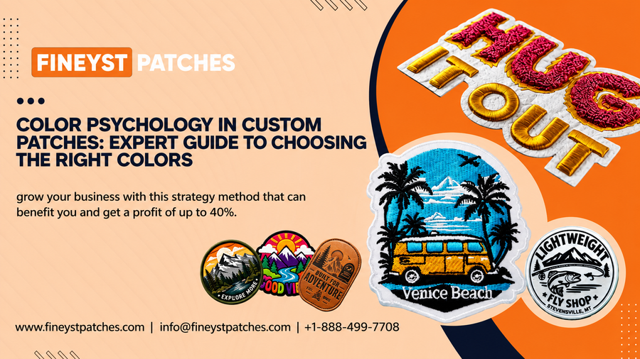 Color Psychology in Custom Patches: Expert Guide to Choosing the Right Colors
