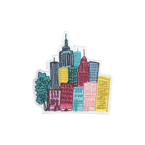 new york city skyline patch - View 2
