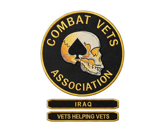 Combat Veterans Motorcycle Association Patches