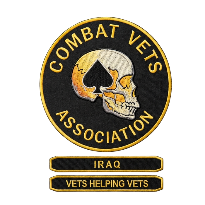 Combat Veterans Motorcycle Association Patches
