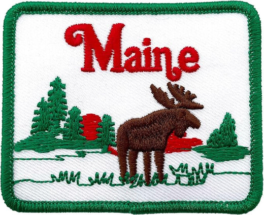 Custom Embroidered Patches Maine - custom patch by Fineyst Patches