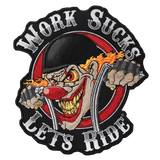 Custom One Piece Back Motorcycle Patch