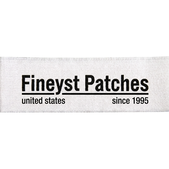 Custom Woven Labels for Shirts & T-shirts