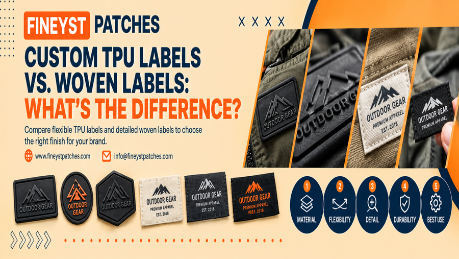 Custom TPU Labels vs. Woven Labels: What's the Difference Between Them?