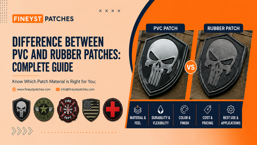 Difference Between PVC and Rubber Patches: Complete Guide