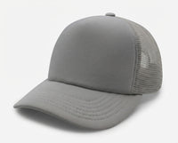 5 Panel High Profile Foam Mesh Back Trucker Cap