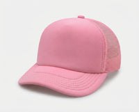 5 Panel High Profile Foam Mesh Back Trucker Cap