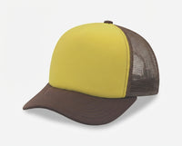 5 Panel High Profile Foam Mesh Back Trucker Cap