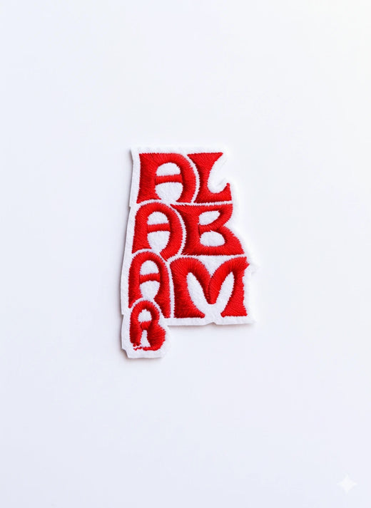 Custom Embroidered Patches Alabama - custom patch by Fineyst Patches