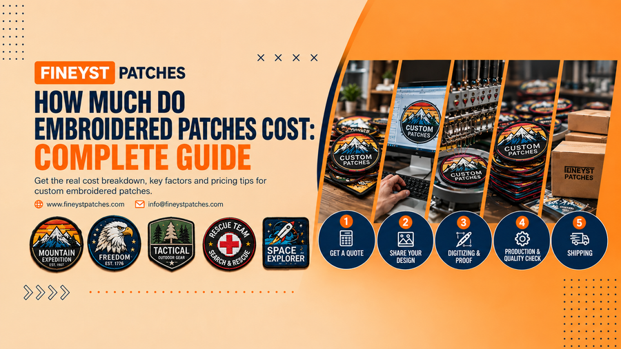 How Much Do Embroidered Patches Cost: Complete Guide