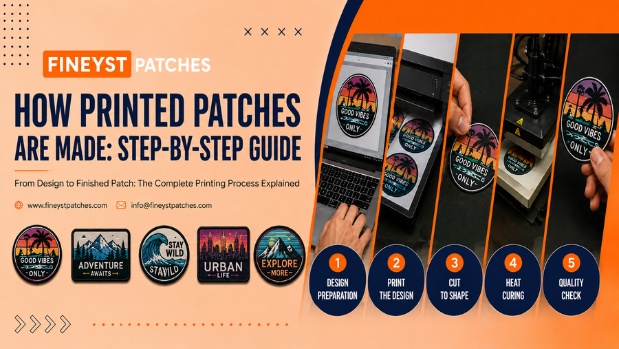 How Printed Patches Are Made: Step-by-Step Guide