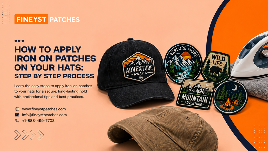 How to Apply Iron on Patches on Your Hats: Step by Step Process