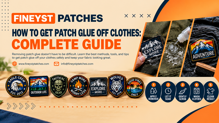How to Get Patch Glue Off Clothes: Complete Guide