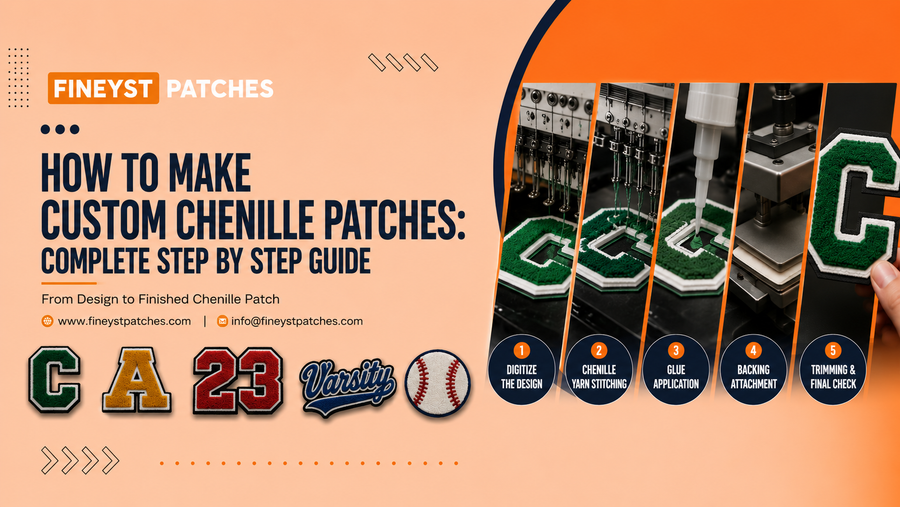 How to Make Custom Chenille Patches: Complete Step by Step Guide