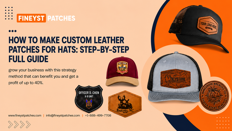 How to Make Custom Leather Patches for Hats: Step-by-Step Full Guide