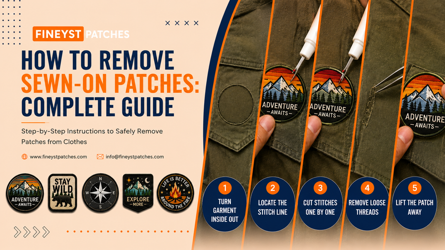 How to Remove Sewn-On Patches: Complete Guide