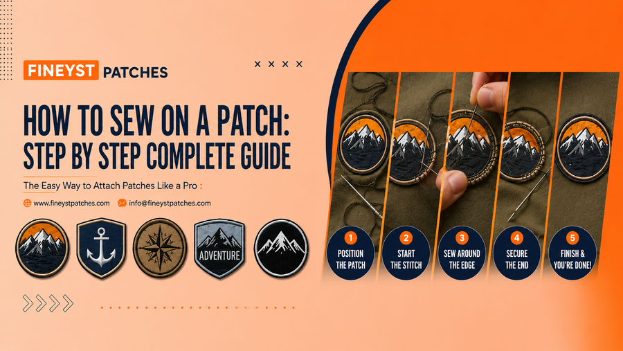 How to Sew on a Patch: Step by Step Complete Guide