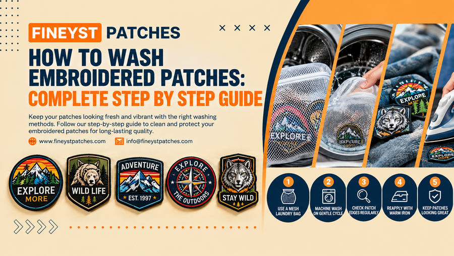 How to Wash Embroidered Patches: Complete Step by Step Guide