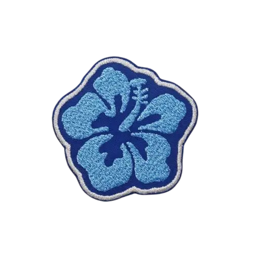 custom flower iron on patches - View 3
