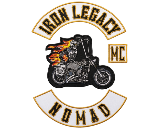 Iron Legacy Motorcycle Club Patches