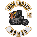 Iron Legacy Motorcycle Club Patches