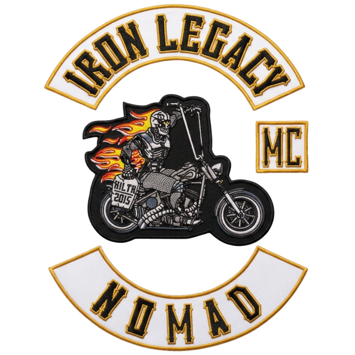 Iron Legacy Motorcycle Club Patches