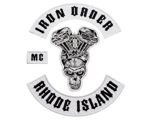 Iron Order Motorcycle Club Patches