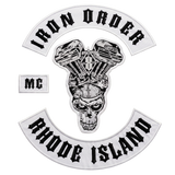 Iron Order Motorcycle Club Patches