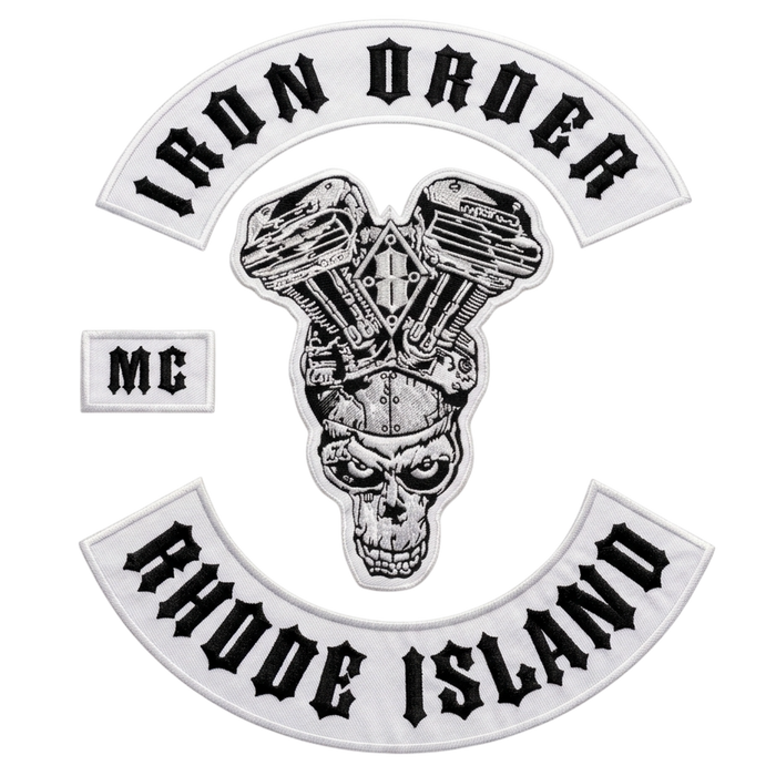 Iron Order Motorcycle Club Patches