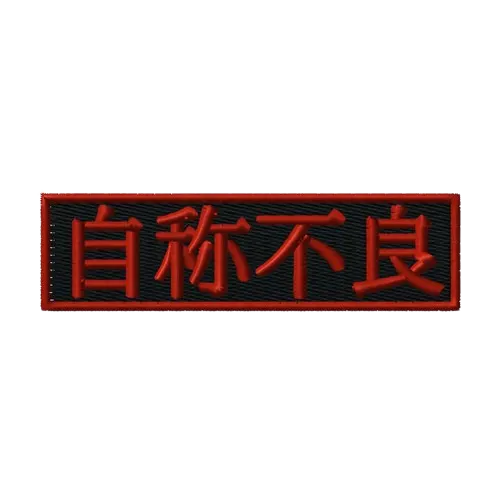 Custom Kanji Patch - View 3