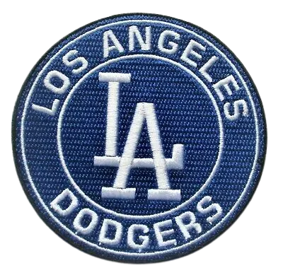 Custom Dodgers Patches - View 2