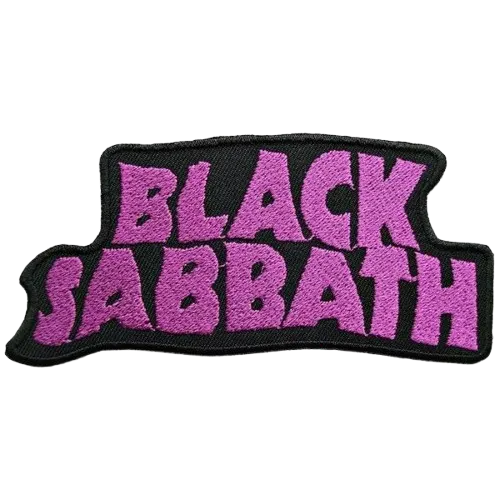 black and pink black sabbath vest patch - View 3