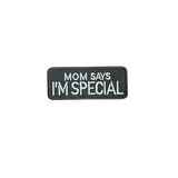 orange and black mama says im special vest patch thumbnail 3